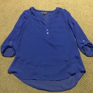 Blue Express Blouse
